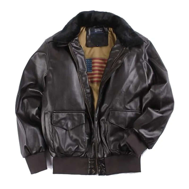 Men's versatile brown jacket with ample practical pockets for all-season comfort. Durable, timeless casual outerwear.