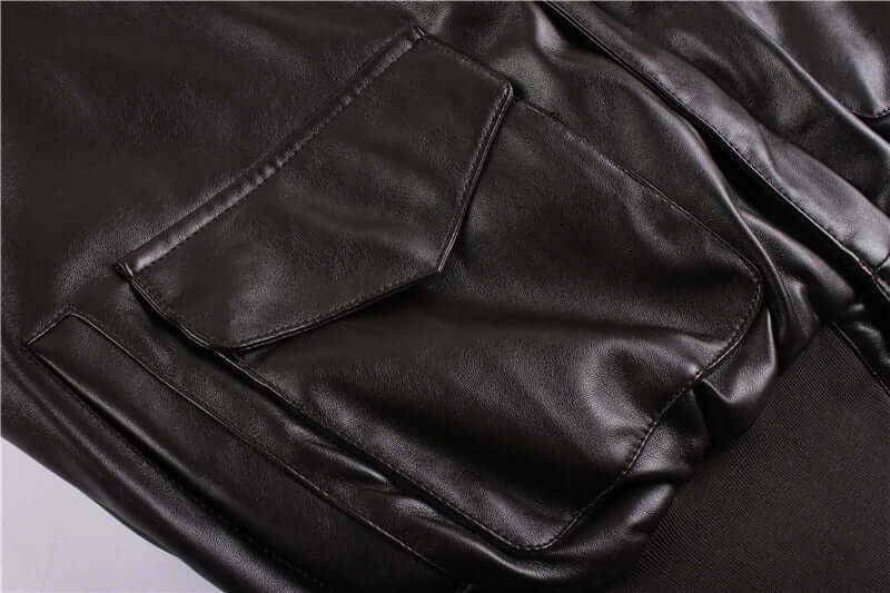 Versatile men's jacket in brown with ample practical pockets, designed for all-season comfort and smart-casual style.