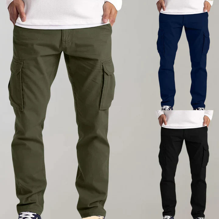 Stylish men's cargo pants designed for both fashion and practical outdoor wear.