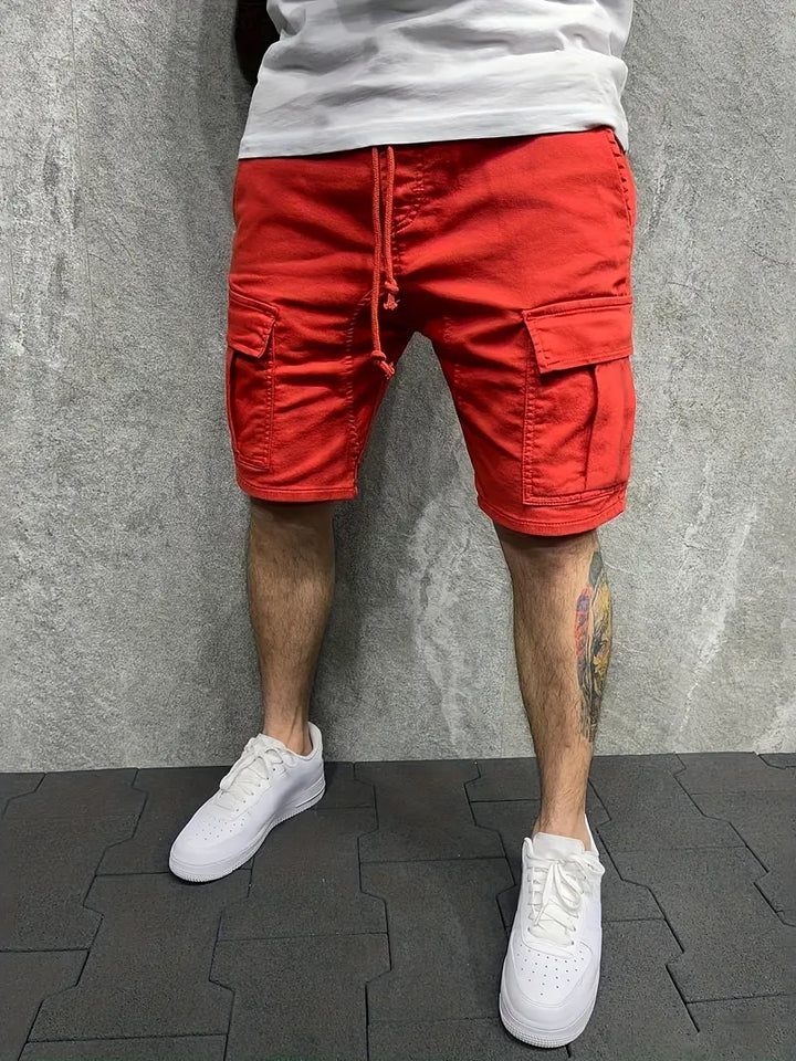 Menswear summer shorts: explore the versatile casual cargo design.
