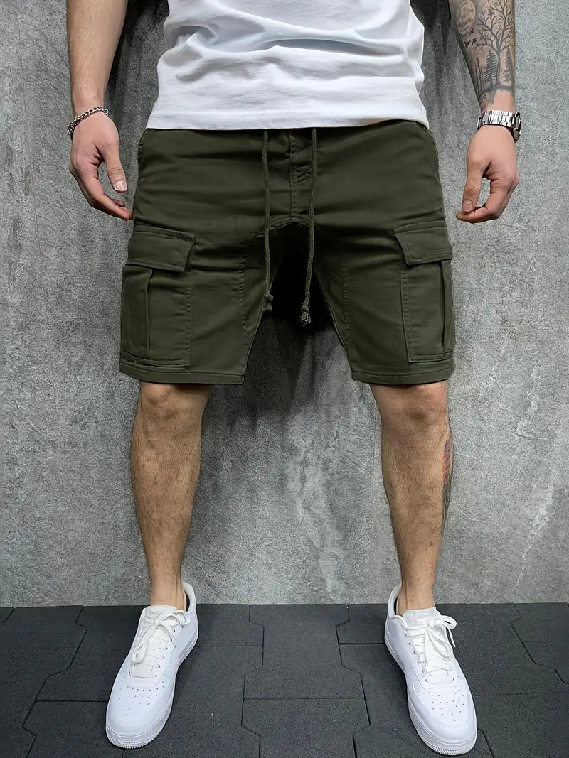 Shop men's casual cargo shorts in multiple colors for versatile styling.