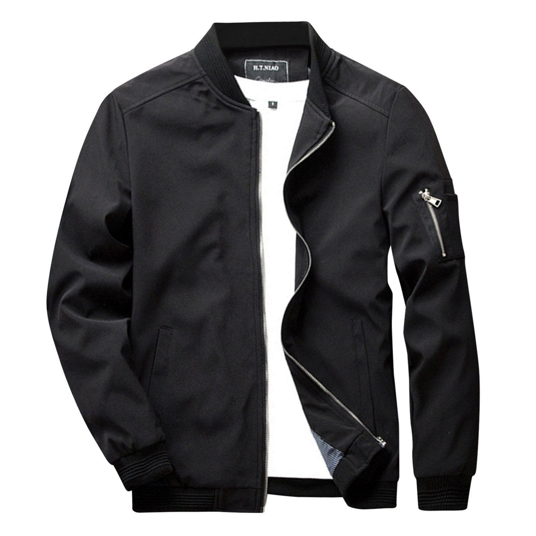 Men's durable casual jacket, perfect versatile outerwear for outdoor adventures & everyday comfort.