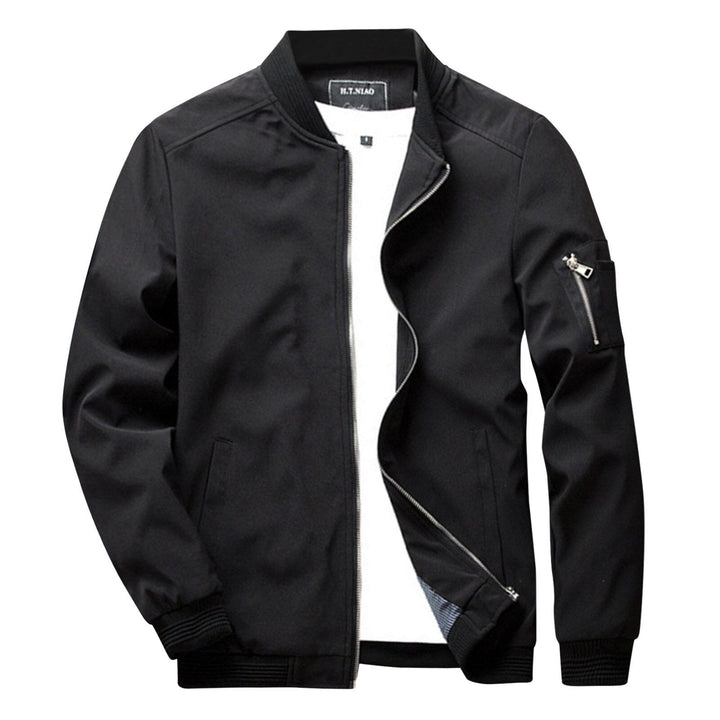 Men's durable casual jacket, perfect versatile outerwear for outdoor adventures & everyday comfort.