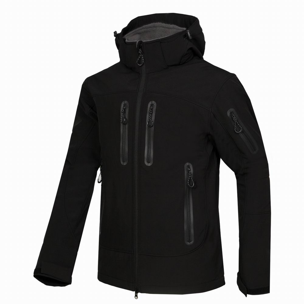 Men's active full zip hooded jacket. Versatile outerwear designed for outdoor adventures & casual comfort.