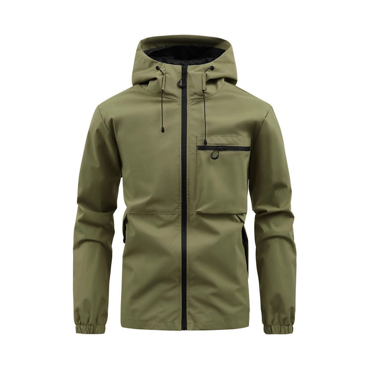 Men's versatile hooded softshell jacket, perfect for everyday comfort and outdoor activities.