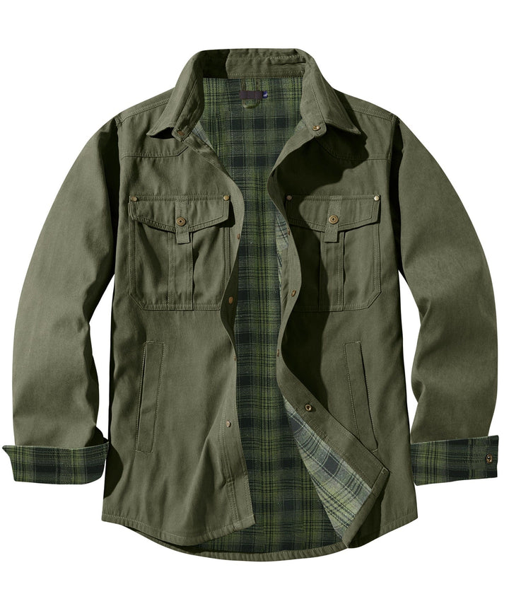 Stylish men's insulated outerwear, versatile for everyday fashion & warmth.