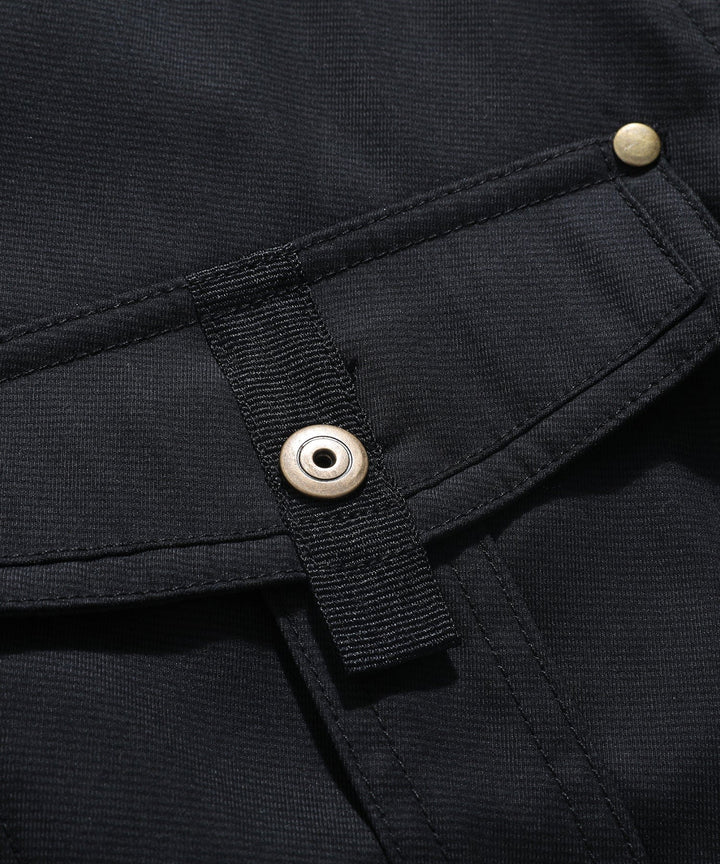 Warm insulated men's jacket for everyday style. Durable outerwear with flannel lining.
