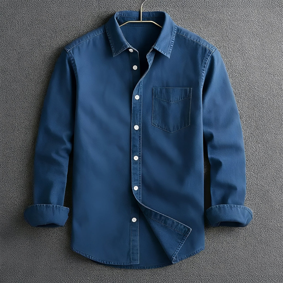 Men's everyday wear casual shirt, modern and versatile, designed for comfortable fit & leisure style.