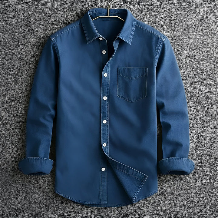 Men's everyday wear casual shirt, modern and versatile, designed for comfortable fit & leisure style.