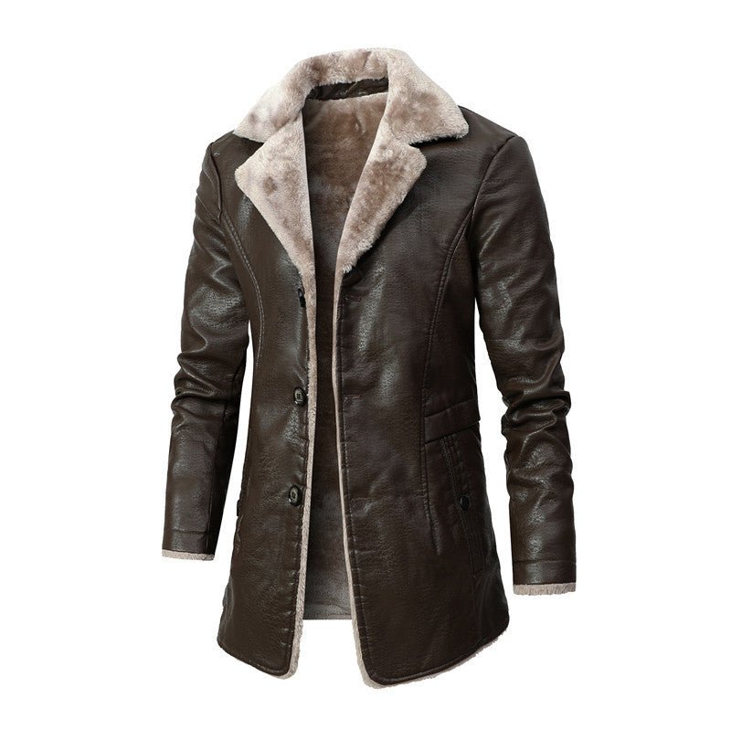 Stylish men's Victor winter coat. Elegant & cozy, perfect for cold weather and a fashionable layered look.