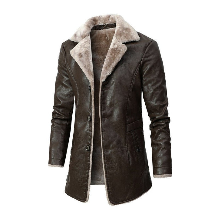 Stylish men's Victor winter coat. Elegant & cozy, perfect for cold weather and a fashionable layered look.