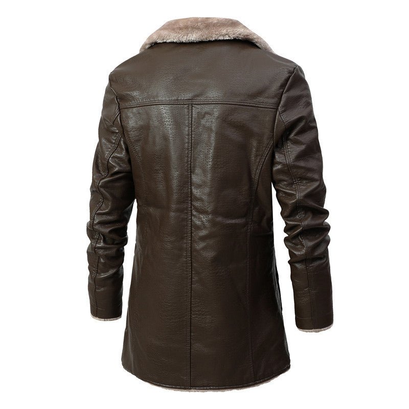 Durable men's Victor winter coat. Warm winter outerwear, elegant & cozy for harsh cold weather fashion.
