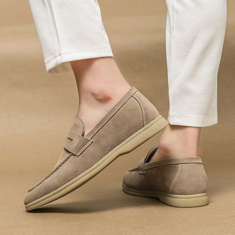Durable men's vintage loafers, ideal casual footwear for long-lasting comfort and style.
