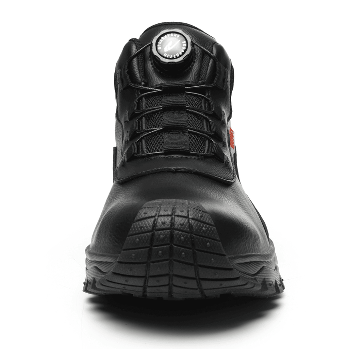 Comfortable men's work shoes, non-slip & waterproof, ensuring all-day comfort & protection.