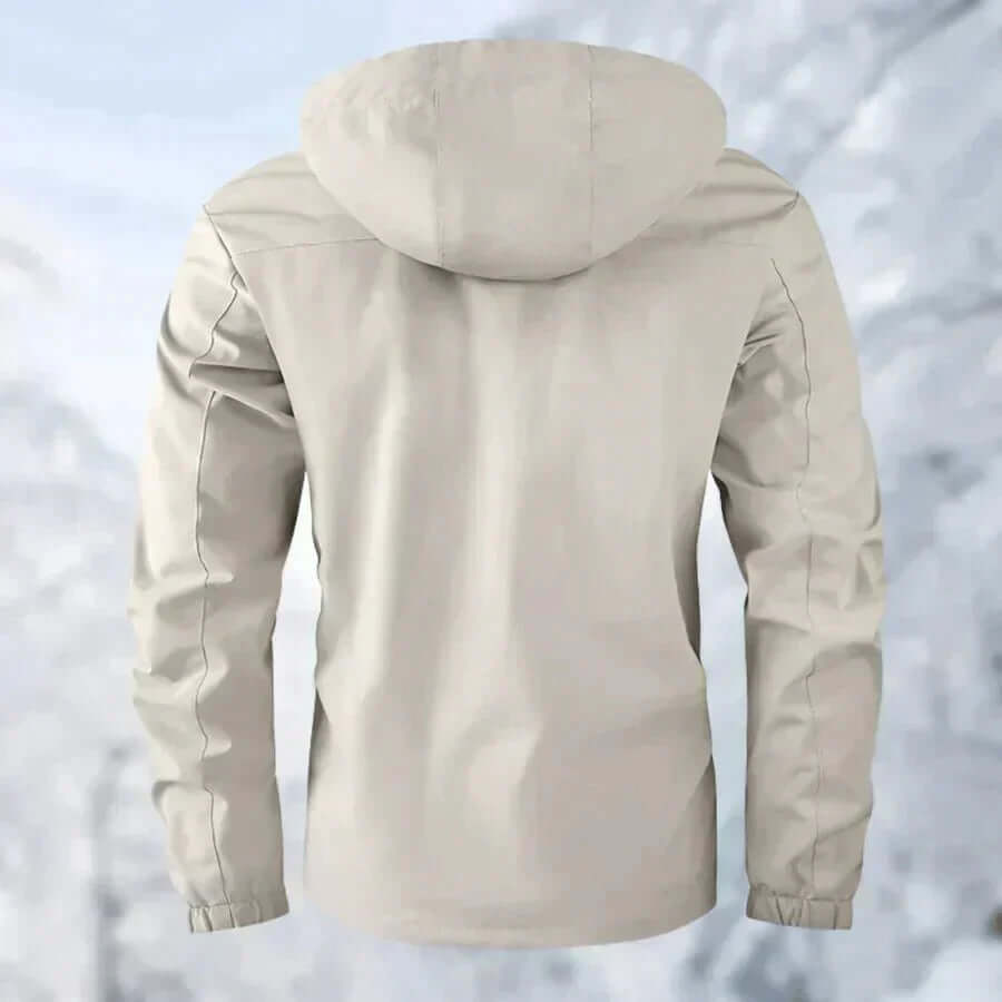 Men's waterproof puffer jacket, perfect for extreme winter warmth & cold weather protection.