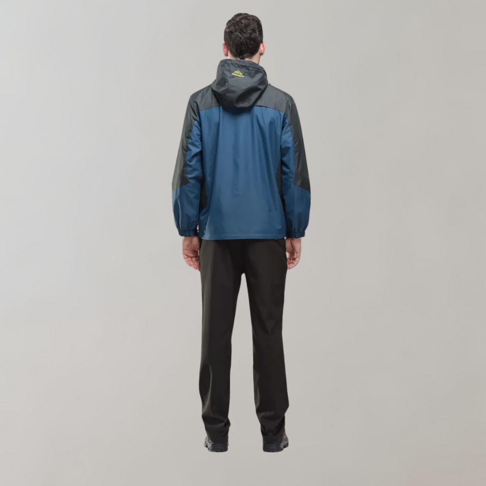 Versatile men's all-season jacket, a windproof & waterproof essential for any adventure.