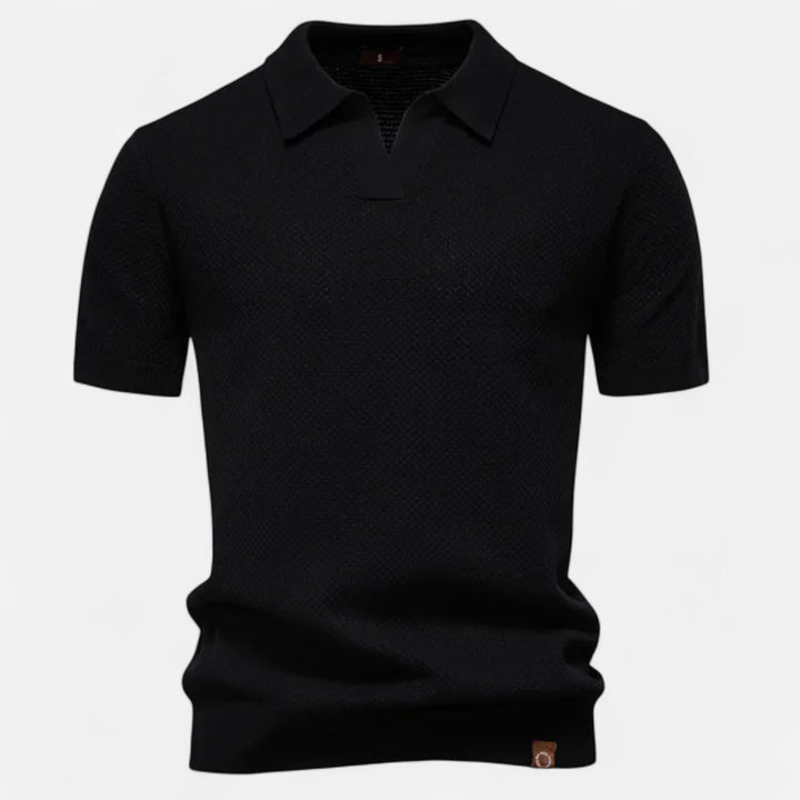 Elevate your casual wear with this eye-catching men's pineapple polo shirt.