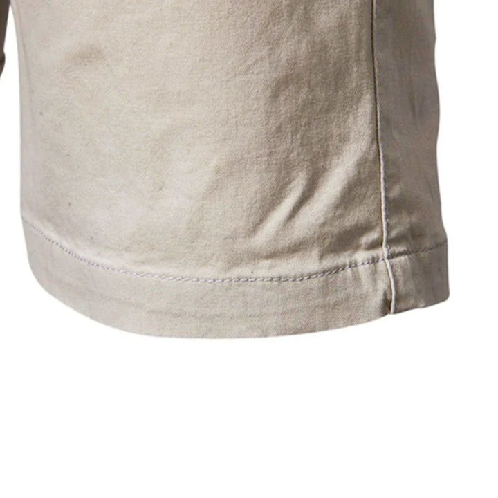 Wyatt smart casual chino shorts, an essential for men's fashion, offering effortless style for warm weather.