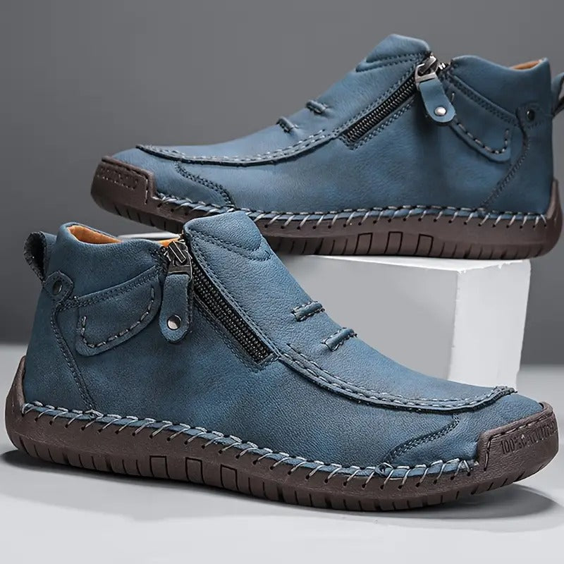 Stylish men's casual orthopedic shoes designed for foot health and comfort