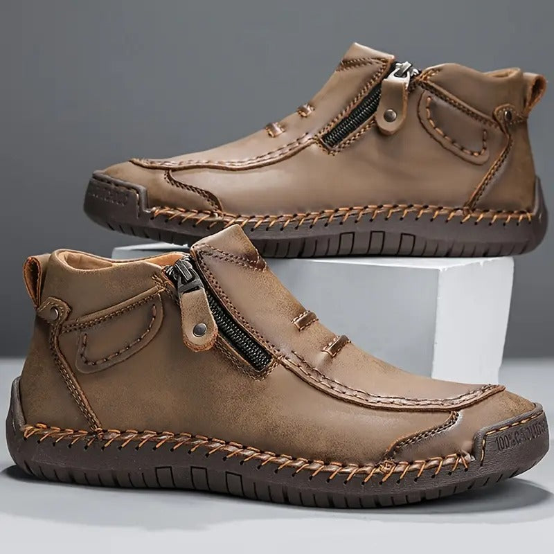 Men's orthopedic shoes with superior arch support for comfortable casual wear