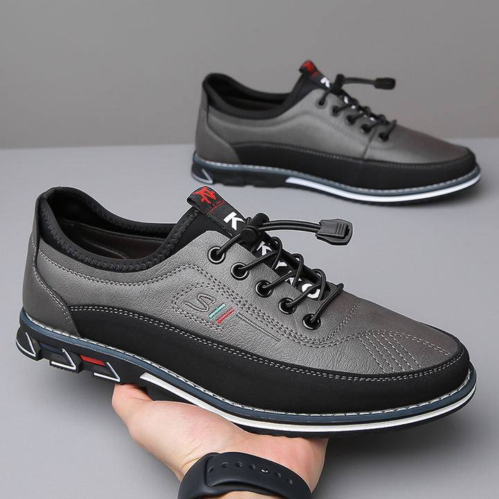 Barefoot mens casual shoes with laces, offering natural comfort & a versatile smart casual look.