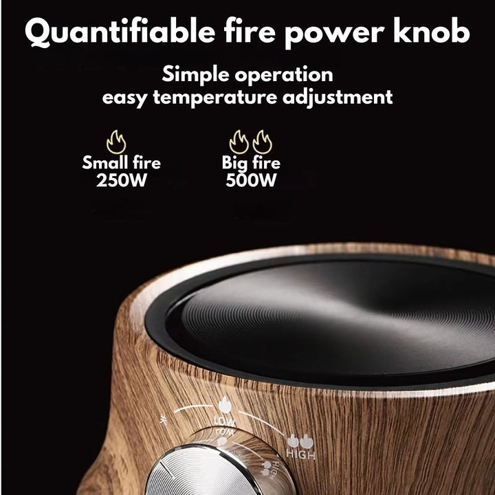 Versatile mini electric stove with adjustable heat, perfect for any compact space or travel.