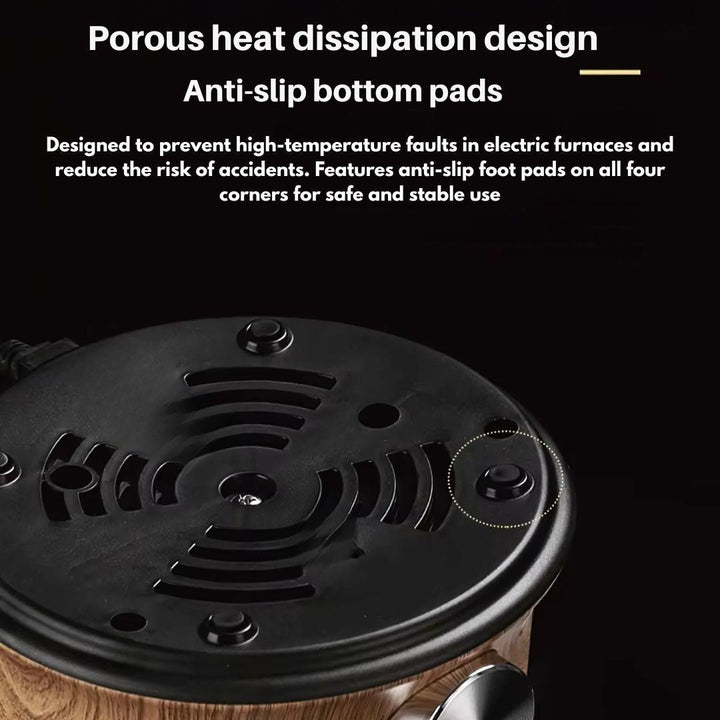 Countertop warmer: mini electric hot plate, ideal for keeping food warm and ready to serve.