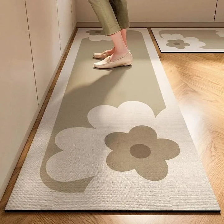 Stylish non-slip kitchen accessory designed for comfort and support.