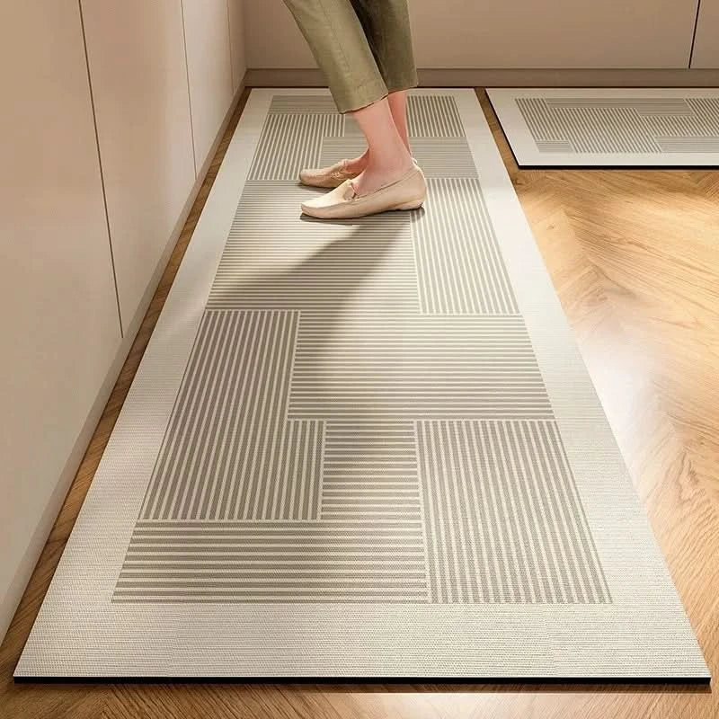 Soft and supportive non-slip kitchen runner for everyday use.