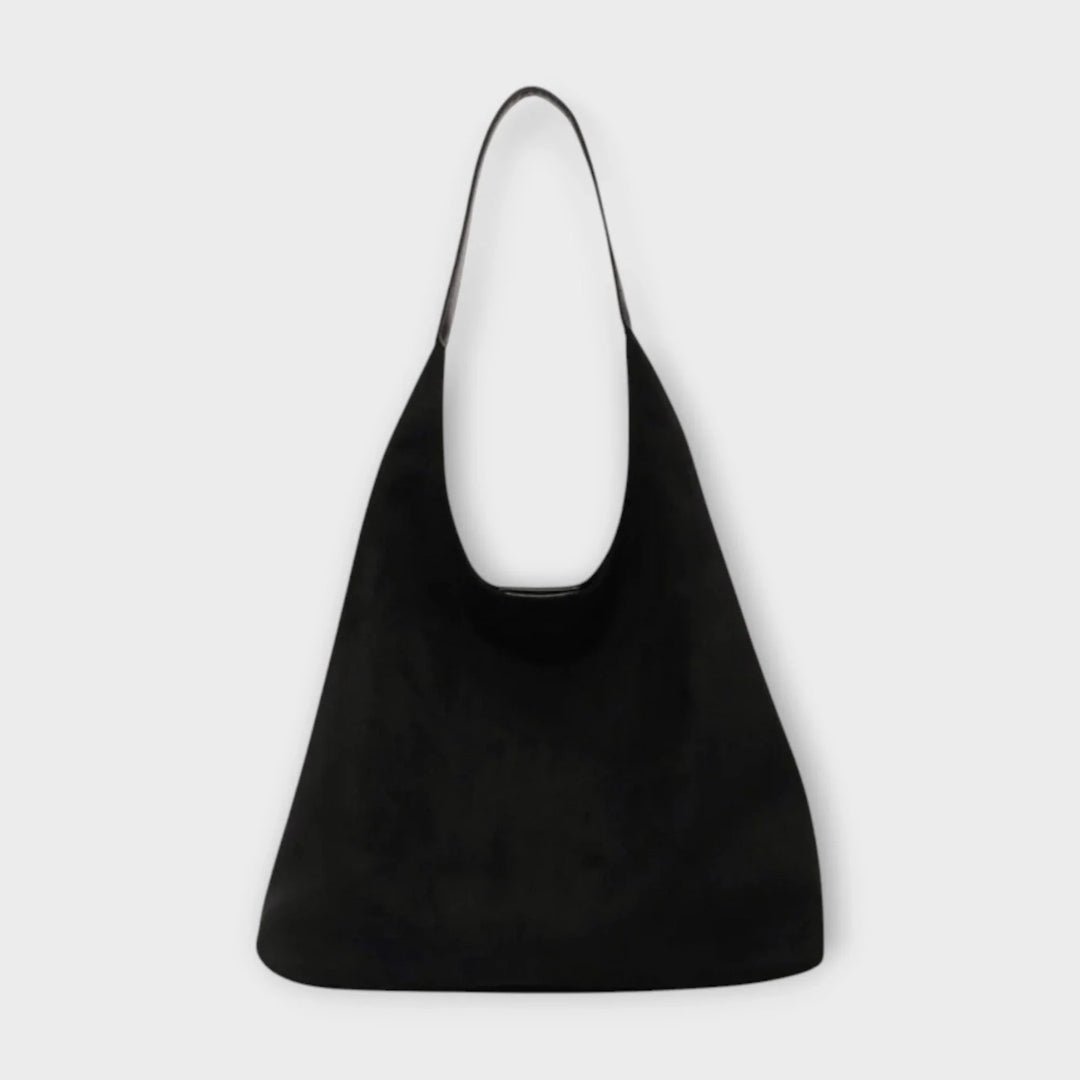 Chic minimalist women's hobo bag featuring a single strap, ideal as a casual everyday shoulder bag.