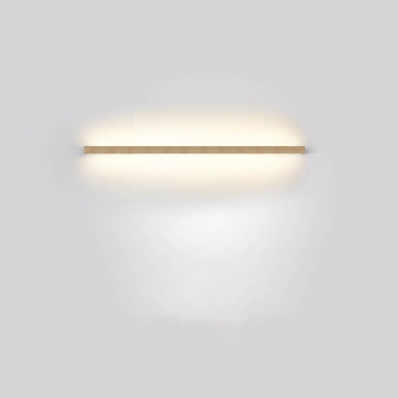 Natural wood wall lamp, a stylish modern decor piece