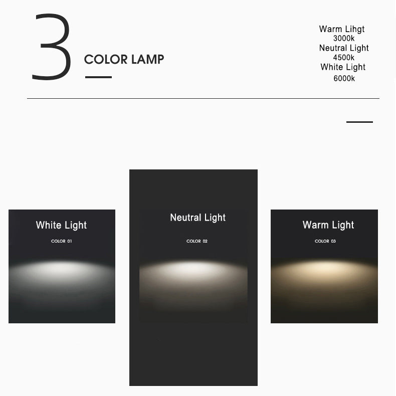 Atmospheric LED wall lamp made of solid wood