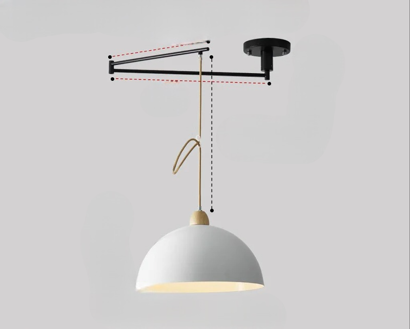 Modern Adjustable Ceiling Light for Flexible Illumination
