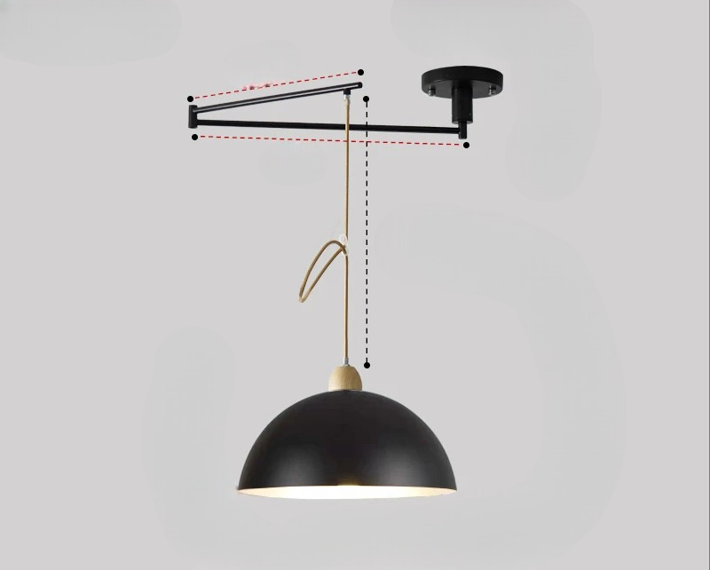 Modern Adjustable Ceiling Light for Flexible Illumination