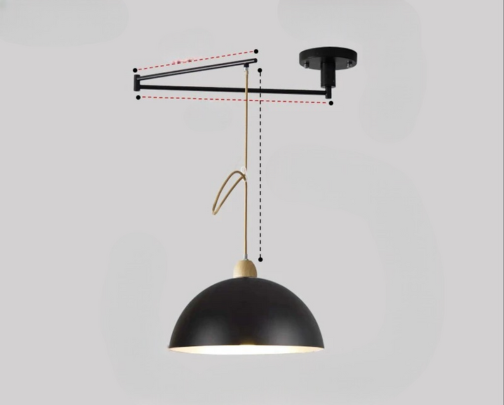 Modern Adjustable Ceiling Light for Flexible Illumination
