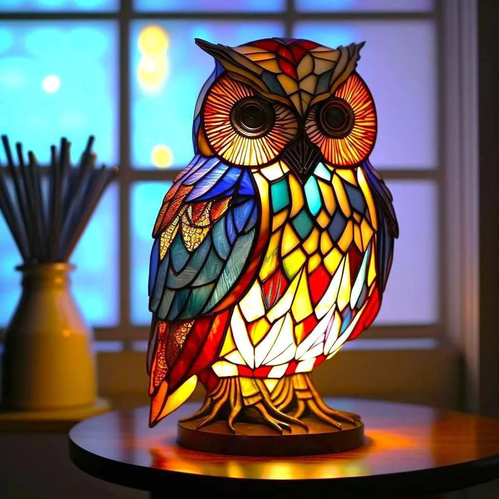 Modern artistic table lamp, unique sculptural decor. Statement piece providing ambient light for home.