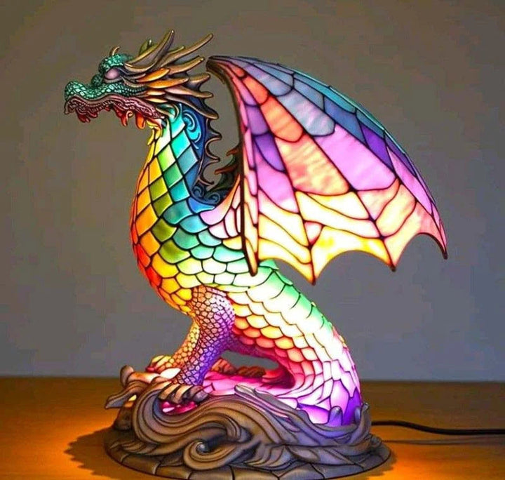 Artistic table lamp with unique sculptural design. Modern home decor, ambient light for any desk.