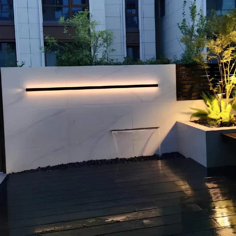 Modern porch & patio light, a stylish contemporary addition to any home exterior.