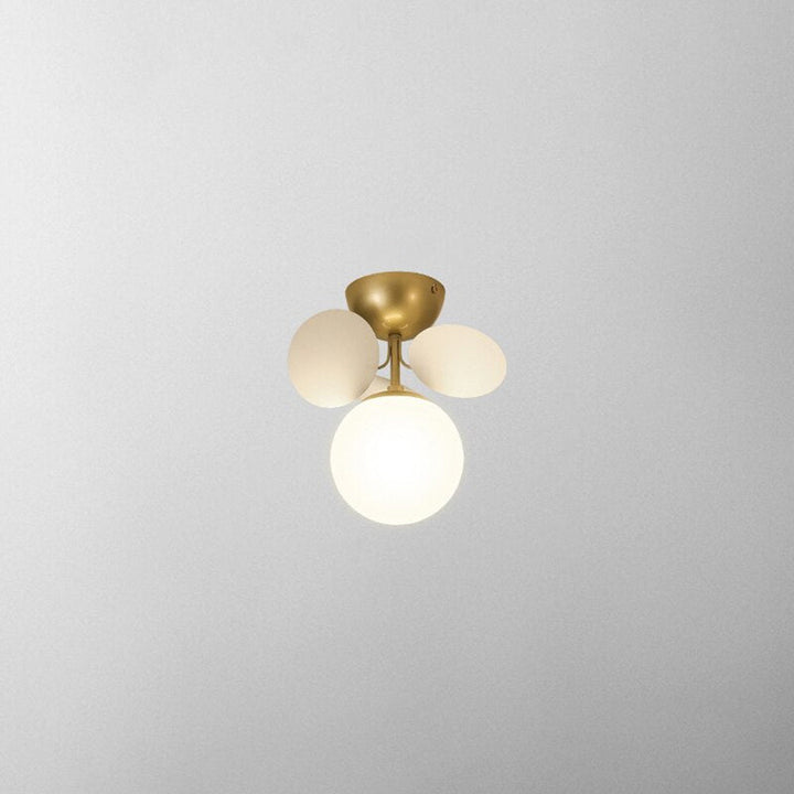Artistic flush mount branch chandelier, nature-inspired light for stylish living.