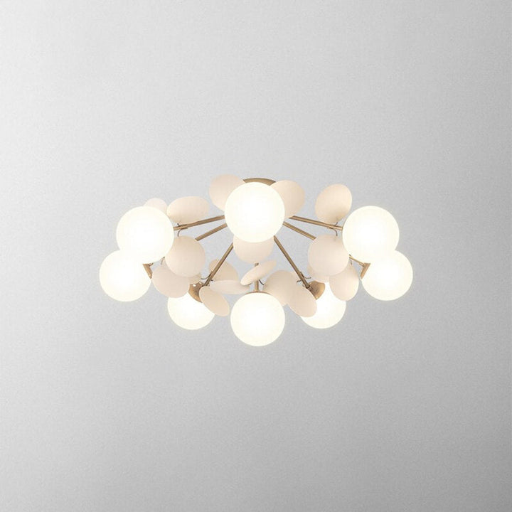 Elegant modern branch chandelier, LED ceiling light for stunning dining room decor.