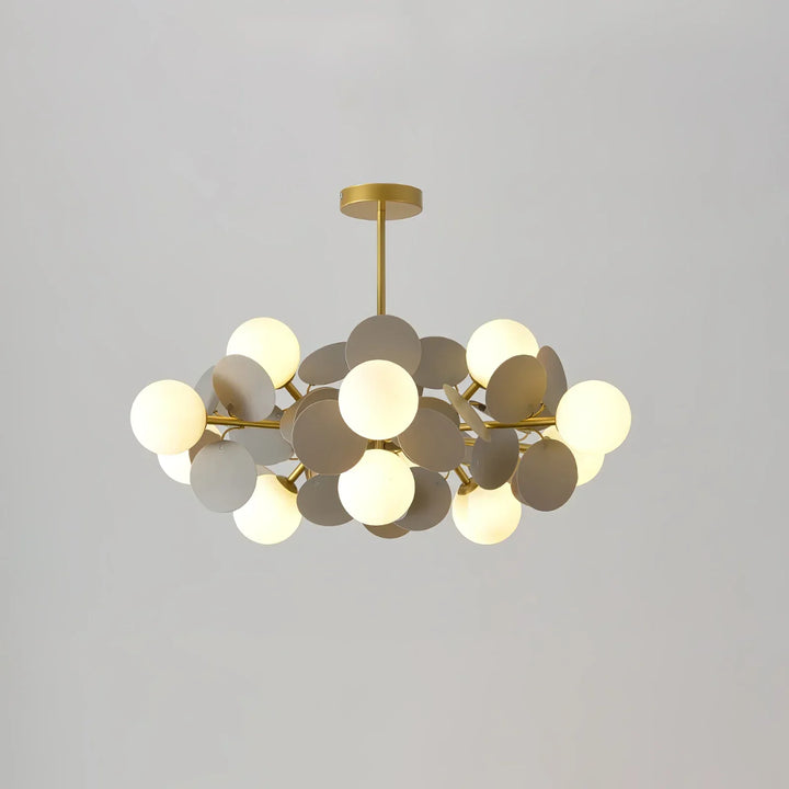 Stunning contemporary branch ceiling light, nature-inspired decor for home lighting.