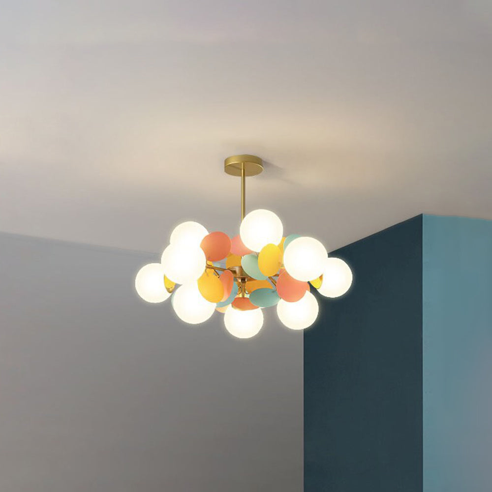 Beautiful modern branch chandelier, flush mount LED ceiling light for elegant homes.