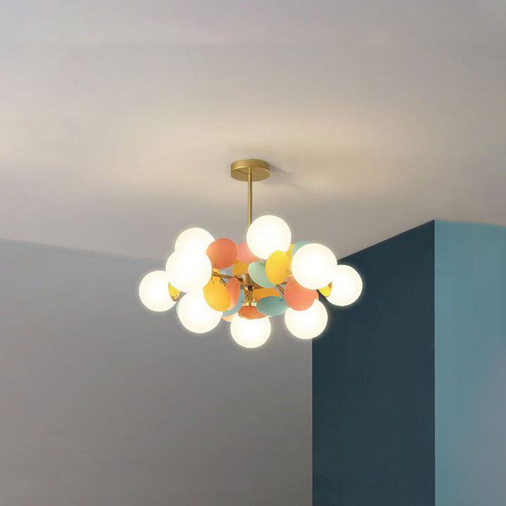 Beautiful modern branch chandelier, flush mount LED ceiling light for elegant homes.