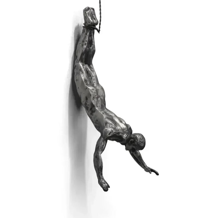 Contemporary climbing men wall art set, ideal for modern interior design.
