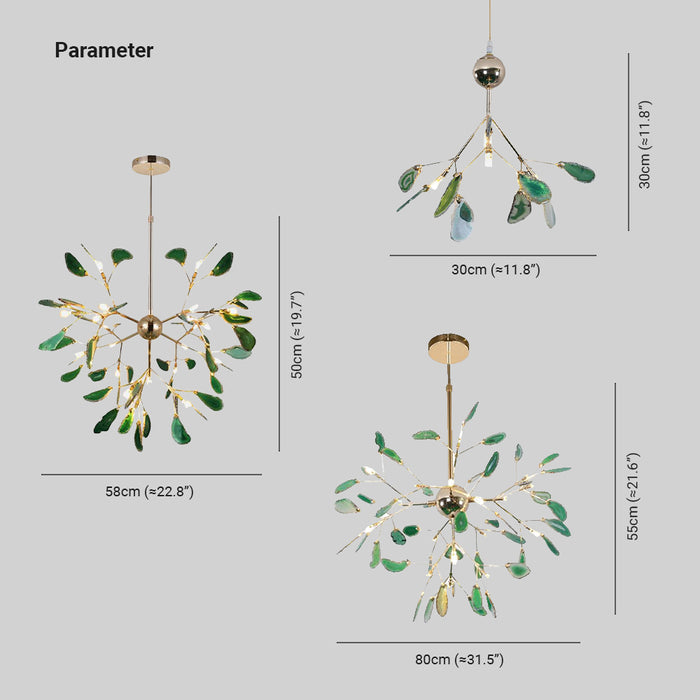 Elegant colorful LED pendant light, modern metal fixture, ambient glow.