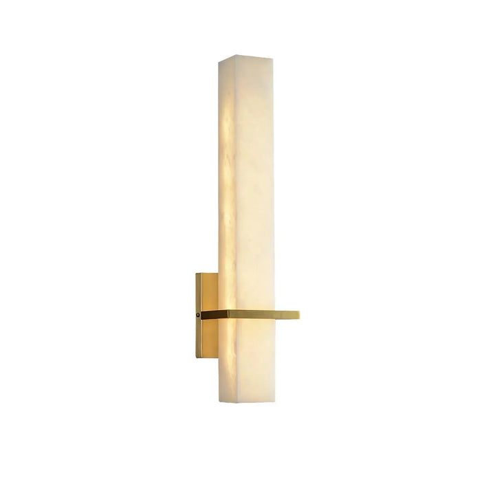 Contemporary LED cuboid wall fixture, suitable for minimalist living room decor.