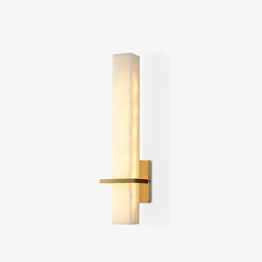 Modern hardwired cuboid wall light, a minimalist LED fixture for indoor use.