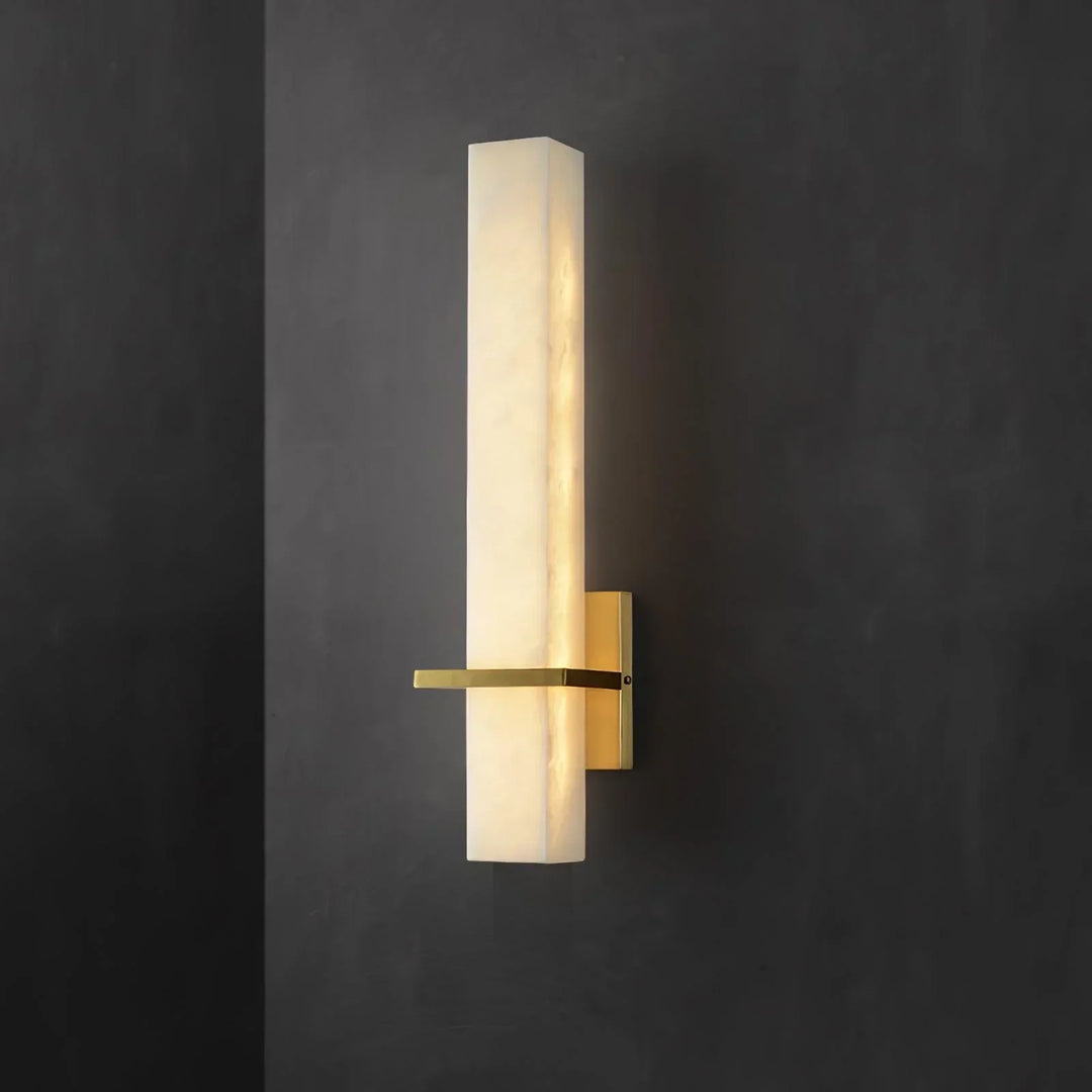 Decorative cuboid LED wall light, a contemporary fixture for modern indoor spaces.