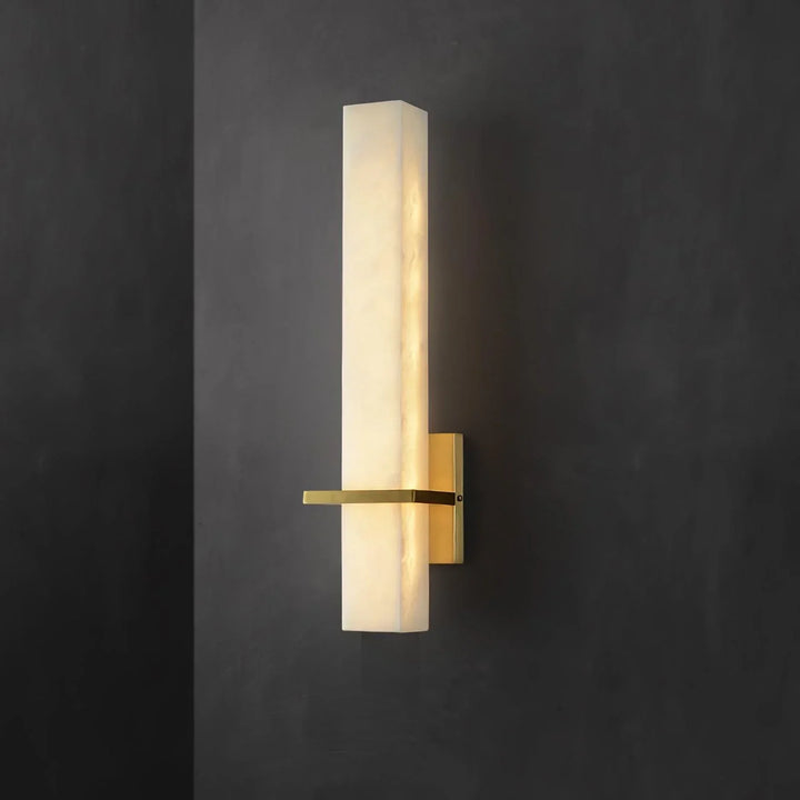 Decorative cuboid LED wall light, a contemporary fixture for modern indoor spaces.