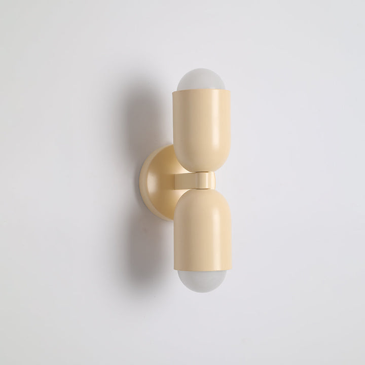 Scandinavian design Cylinder LED Wall Lamp, stylish indoor lighting solution.